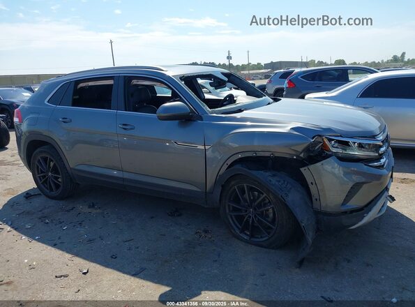 1V2EE2CA5LC228763 2020 VOLKSWAGEN ATLAS Gray Вид задньої частини салону