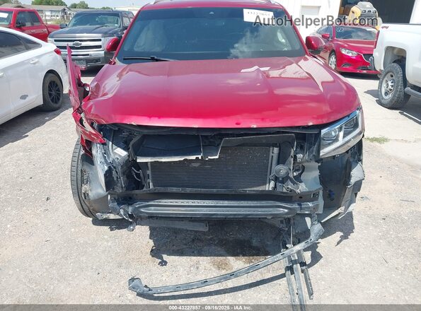 1V2FE2CA9MC204598 2021 VOLKSWAGEN ATLAS Red წინა ხედი
