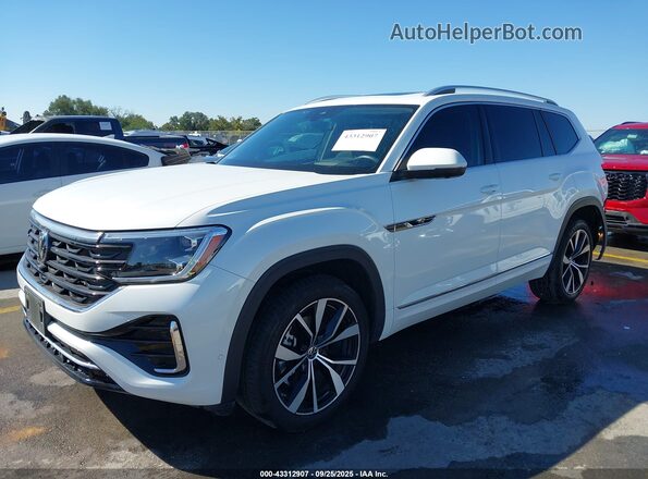 1V2FR2CA2RC594827 2024 VOLKSWAGEN ATLAS Белый Передняя левая четверть