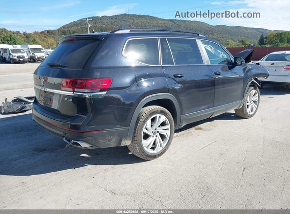 1V2HR2CA2MC606878 2021 VOLKSWAGEN ATLAS Черный Задняя правая четверть