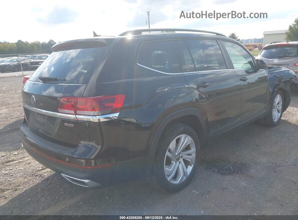 1V2HR2CA9MC581834 2021 VOLKSWAGEN ATLAS Black Rear right