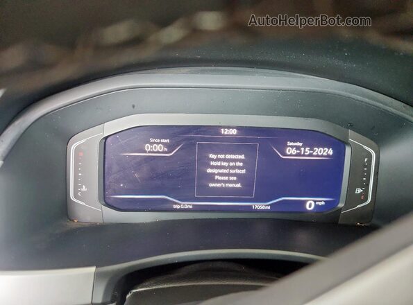1V2KR2CA0PC521791 2023 VOLKSWAGEN ATLAS Gray Widok zestawu wskaźników