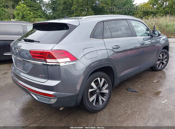 1V2LC2CA8NC218499 2022 VOLKSWAGEN ATLAS Gray Հետևի աջ