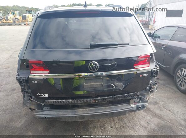 1V2LP2CA6MC509313 2021 VOLKSWAGEN ATLAS Black წინა ხედი