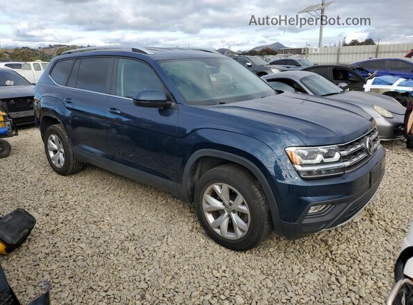 1V2LR2CA2JC590624 2018 VOLKSWAGEN ATLAS Синий 