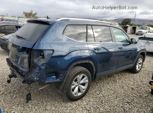 1V2LR2CA2JC590624 2018 VOLKSWAGEN ATLAS Синий 
