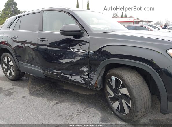 1V2WE2CA2RC226112 2024 VOLKSWAGEN ATLAS Black Widok z przodu