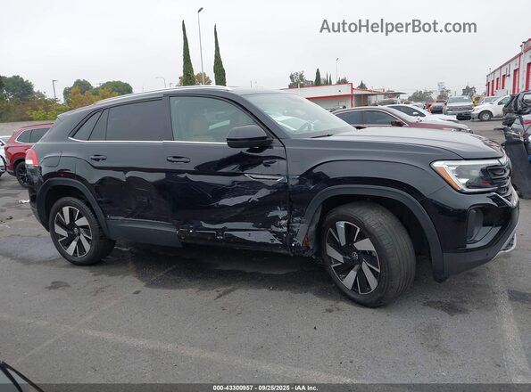 1V2WE2CA2RC226112 2024 VOLKSWAGEN ATLAS Black Widok wnętrza 360 stopni