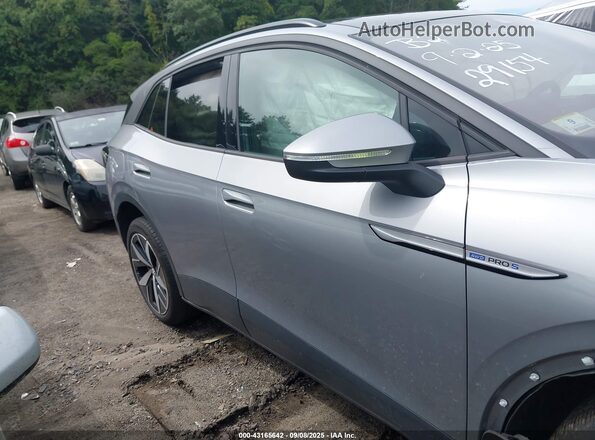 1V2WNPE89PC043522 2023 VOLKSWAGEN ID.4 Silver უკანა სალონის ხედი