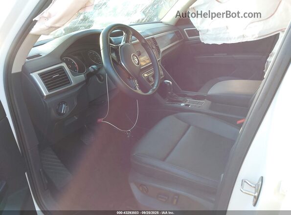 1V2WR2CA6KC515200 2019 VOLKSWAGEN ATLAS White Vista interior delantera