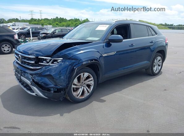 1V2YE2CA2LC222819 2020 VOLKSWAGEN ATLAS Синий 