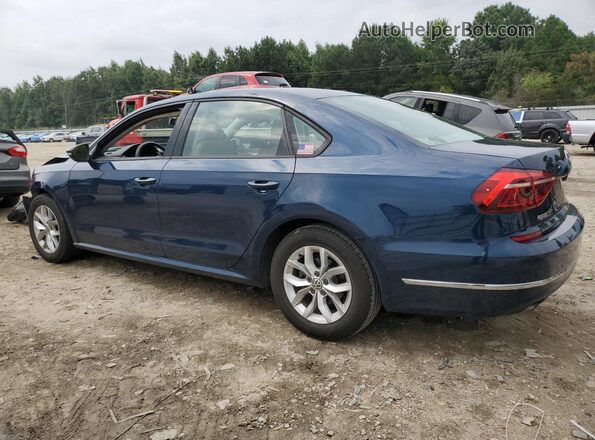 1VWAA7A34JC044647 2018 VOLKSWAGEN PASSAT Синий 