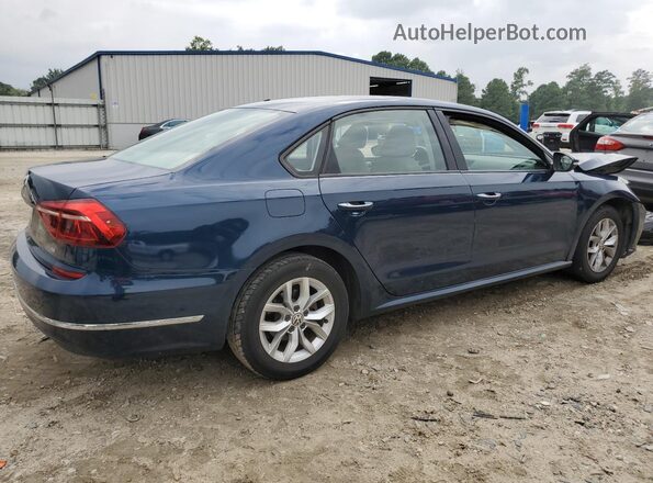 1VWAA7A34JC044647 2018 VOLKSWAGEN PASSAT Синий 