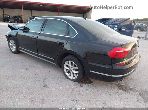1VWAT7A39GC038877 2016 VOLKSWAGEN PASSAT Black უკანა მარცხენა