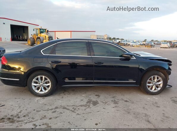 1VWAT7A39GC038877 2016 VOLKSWAGEN PASSAT Black სალონის 360-გრადუსიანი ხედი