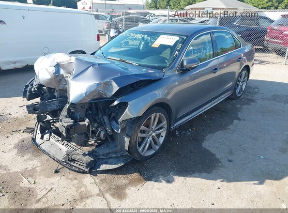 1VWAT7A3XGC033168 2016 VOLKSWAGEN PASSAT Gray Vista tres cuartos delantera izquierda