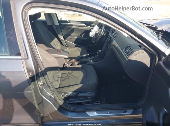 1VWAT7A3XGC033168 2016 VOLKSWAGEN PASSAT Gray Vista interior delantera