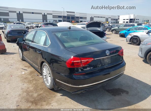 1VWBT7A31GC026999 2016 VOLKSWAGEN PASSAT Black Trasero izquierdo