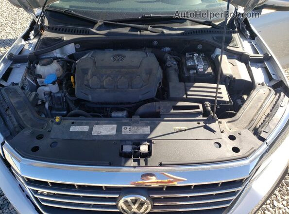 1VWMA7A38LC003535 2020 VOLKSWAGEN PASSAT Silver უკანა სალონის ხედი