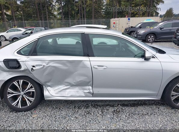 1VWSA7A30MC008155 2021 VOLKSWAGEN PASSAT Silver Вид задньої частини салону