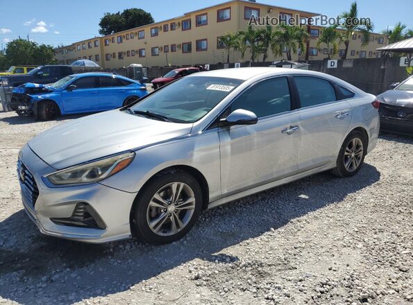 5NPE34AF6JH599143 2018 HYUNDAI SONATA Silver 