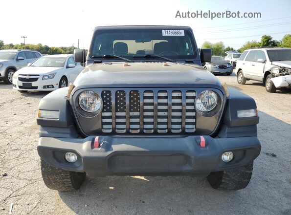 1C6HJTAG2LL142325 2020 JEEP GLADIATOR Серый Вид сзади