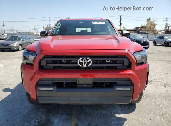 JTEVA5BR4S5016120 2025 TOYOTA 4RUNNER Красный 