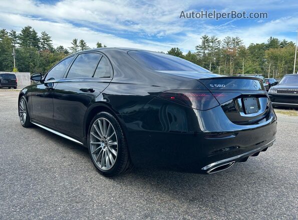 W1K6G7GB6MA058867 2021 MERCEDES-BENZ S-CLASS Черный Задняя правая четверть