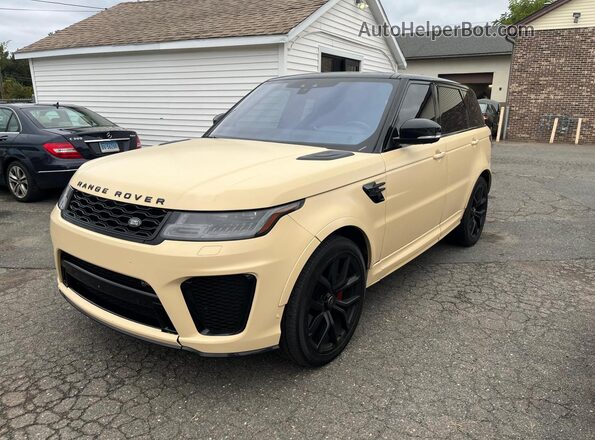 SALWZ2RE2LA726329 2020 LAND ROVER RANGE Yellow Trasero izquierdo
