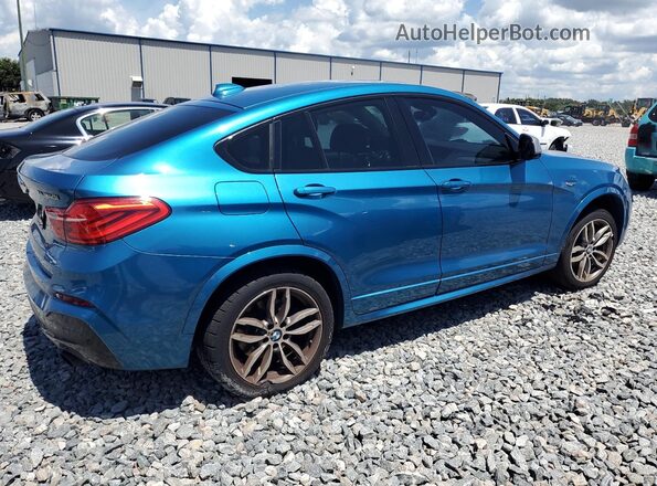 5UXXW7C58J0W64561 2018 BMW X4 Blue წინა მარჯვენა