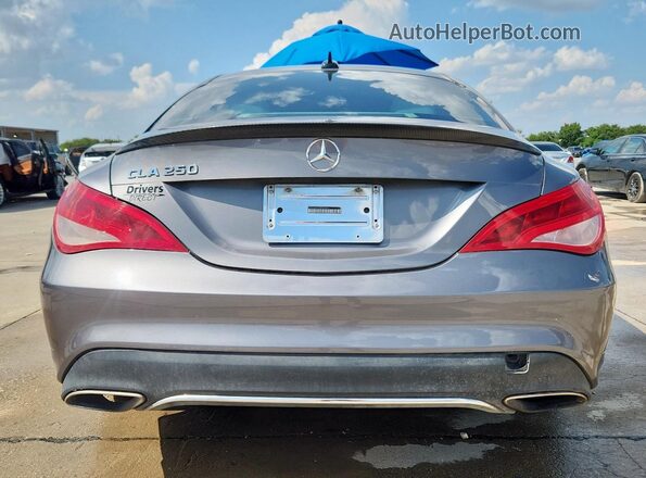 WDDSJ4EB1JN504803 2018 MERCEDES-BENZ CLA-CLASS Gray 