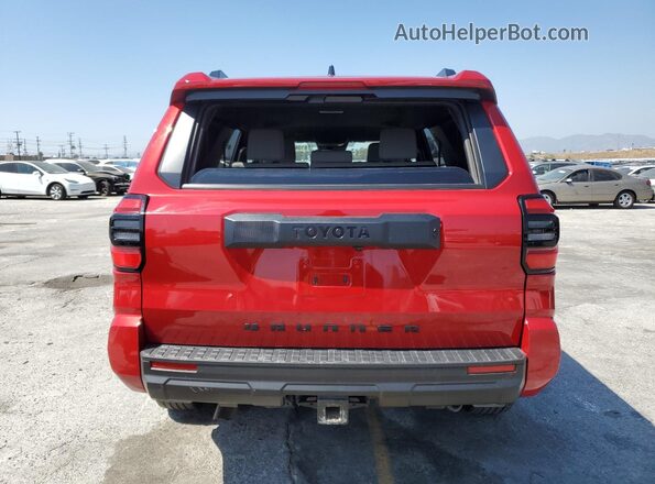 JTEVA5BR4S5016120 2025 TOYOTA 4RUNNER Красный 