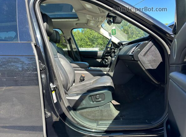 SALRG2RV8L2423164 2020 LAND ROVER DISCOVERY Black წინა პანელის ხედი