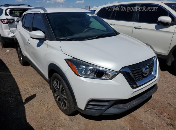 3N1CP5CU7JL500619 2018 NISSAN KICKS White 