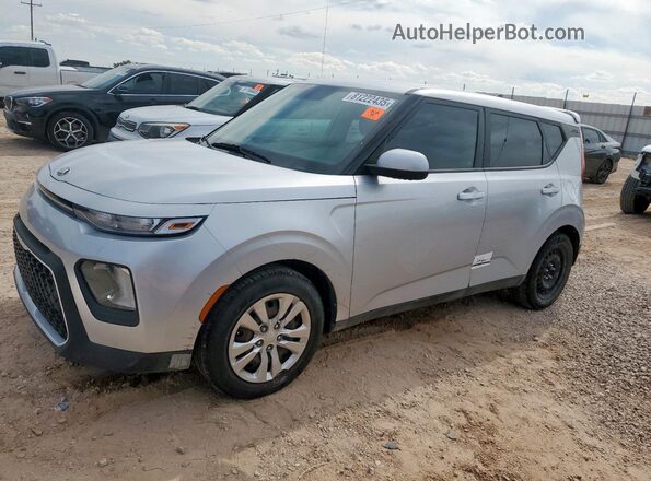 KNDJ23AU7M7792985 2021 KIA SOUL Silver Trasero izquierdo