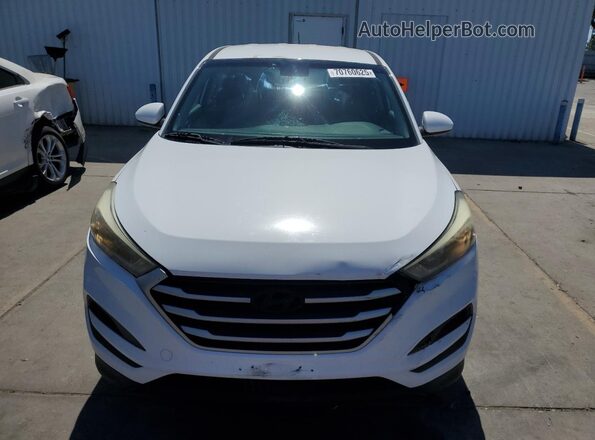 KM8J23A47JU676842 2018 HYUNDAI TUCSON White 