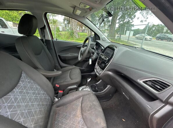 KL8CB6SA4MC717000 2021 CHEVROLET SPARK Orange Vista trasera