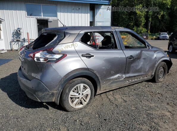 3N1CP5BV3LL567893 2020 NISSAN KICKS Gray წინა მარჯვენა