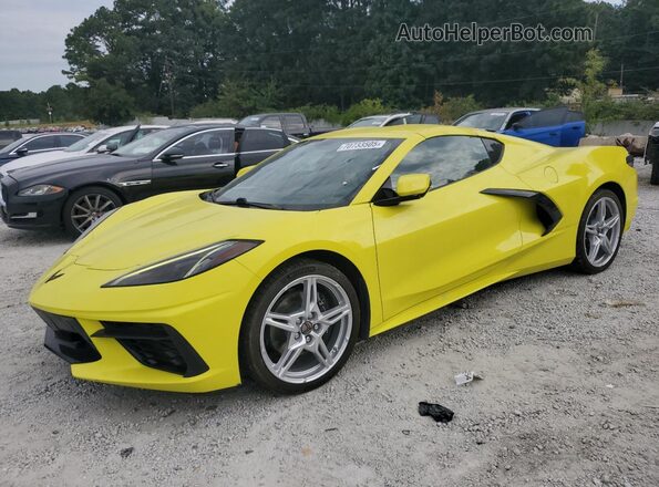 1G1YB2D41M5125614 2021 CHEVROLET CORVETTE Yellow 