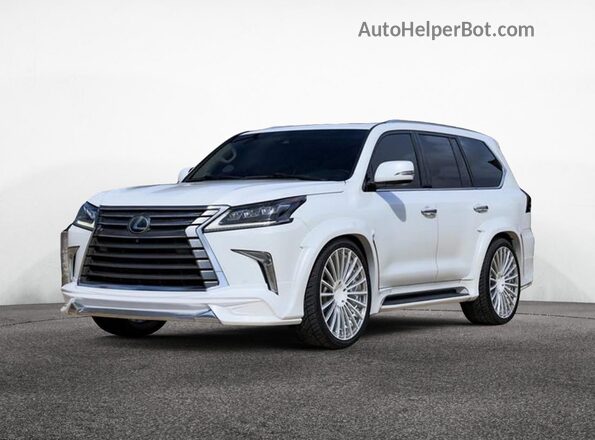 JTJHY7AX1H4235458 2017 LEXUS LX Белый Задняя левая четверть