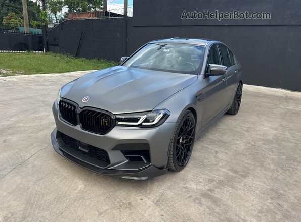 WBS83CH01PCL24396 2023 BMW M5 Gray 