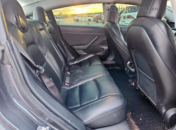 5YJ3E1EA9LF739220 2020 TESLA MODEL 3 Серебряный Вид задней части салона