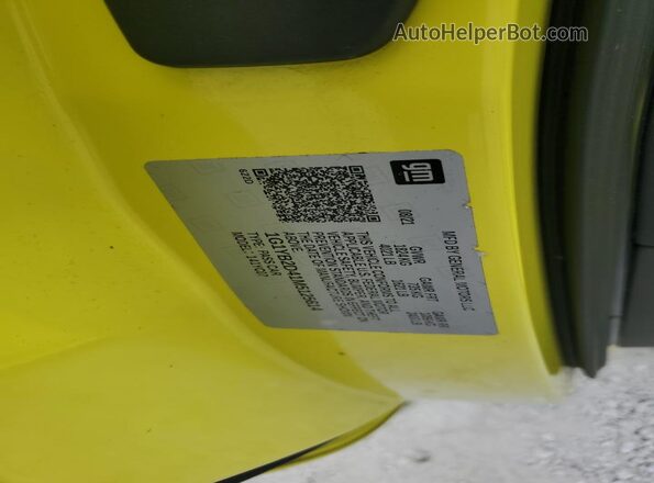 1G1YB2D41M5125614 2021 CHEVROLET CORVETTE Yellow 