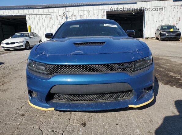 2C3CDXHG6MH629294 2021 DODGE CHARGER Blue 