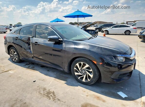 19XFC2F79JE032004 2018 HONDA CIVIC Black Widok z przodu