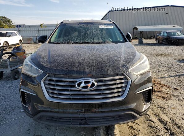 KM8SM4HF3HU195556 2017 HYUNDAI SANTA Black 