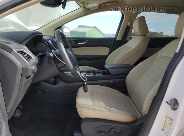 2FMPK3G98LBB42724 2020 FORD EDGE White წინა პანელის ხედი