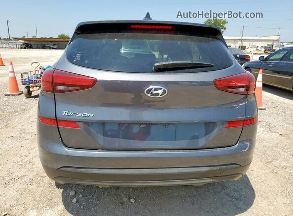 KM8J23A42KU923699 2019 HYUNDAI TUCSON Gray Вид салону спереду