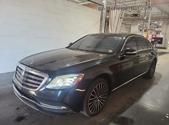 WDDUG8GB3JA399510 2018 MERCEDES-BENZ S-CLASS Черный Задняя левая четверть