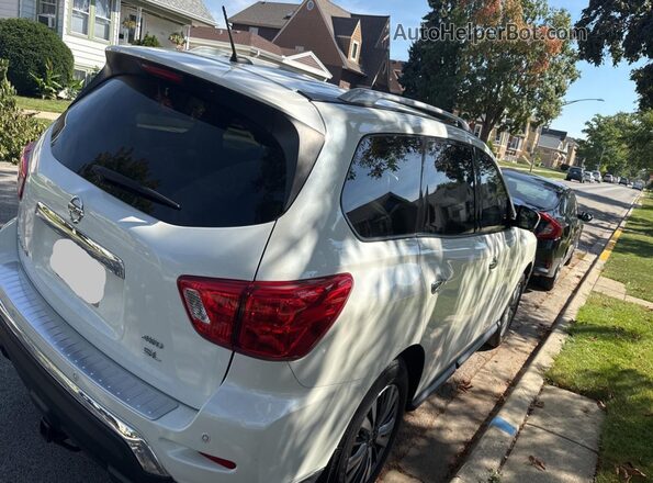 5N1DR2MM0JC644075 2018 NISSAN PATHFINDER Белый 